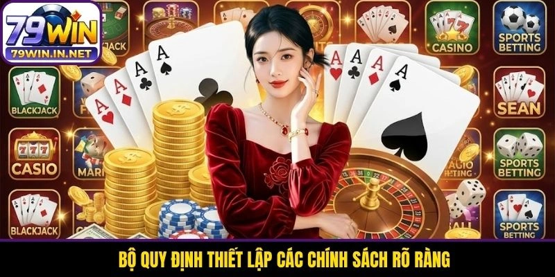 Bộ quy định thiết lập các chính sách rõ ràng Bộ quy định thiết lập các chính sách rõ ràng